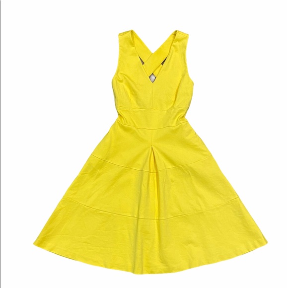 Banana Republic Dresses & Skirts - SALE BR flared yellow dress